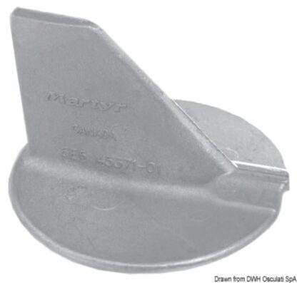 Osculati 43.253.10 Anodo Alluminio Yamaha 100/225 >Hp