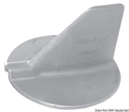 Osculati 43.253.01 Anodo Pinna 100/225 Hp