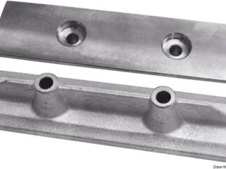 Osculati 43.254.70 Anodo Zinco Barra Entrobordo Yamaha