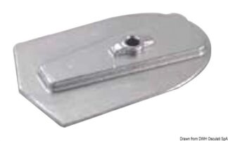 Anodo a piastrina 6C/6D/8C 43.259.01 Tecnoseal