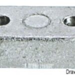 Anodo alluminio L.L. F.B./Yam/Mar 4/5/6Hp 43.188.53 Tecnoseal