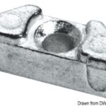 Anodo Yamaha 100/225 HP 43.260.13 Tecnoseal