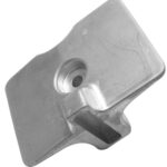 Piastrina zinco Yamaha mm 80x58 43.276.00 Tecnoseal