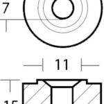 Anodo collettore 40/50/60 HP 43.292.20 Tecnoseal