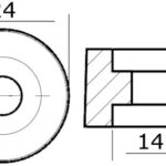 Anodo collettore 70/90/115 HP 43.292.21 Tecnoseal