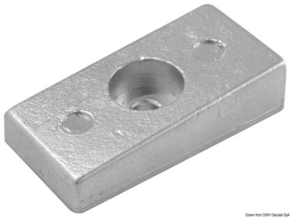 Anodo magnesio 75/225 mm 36x72 43.293.02 Tecnoseal