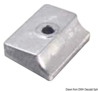 Anodo a placchetta 9,9/15 HP 43.315.30 Tecnoseal