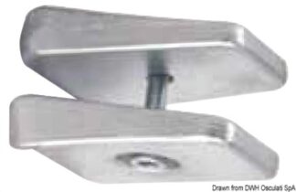 Anodo Johnson/Evinrude 20/25/35 HP 43.316.10 Tecnoseal