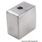 Anodo piede 50/200 HP zinco diam. foro 8 43.317.00 Tecnoseal