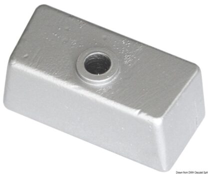Anodo cubo per piede in magnesio 43.317.22 Tecnoseal