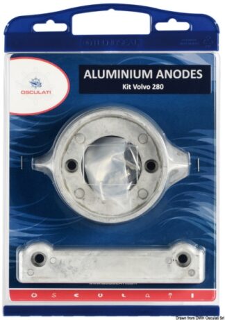 Kit Volvo 280 alluminio 43.340.01 Osculati by Tecnoseal