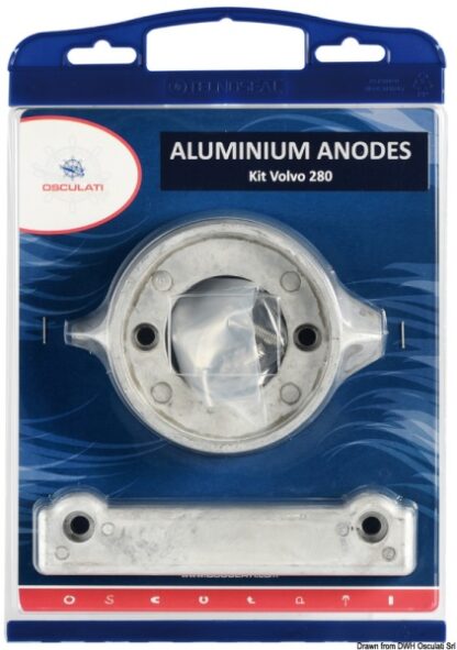 Kit Volvo 280 zinco 43.340.00 Osculati by Tecnoseal