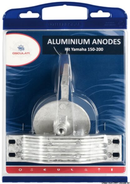 Kit Yamaha 150/200 magnesio 43.350.02 Osculati by Tecnoseal