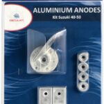 Kit anodi Suzuki 40/50 HP alluminio 43.370.01 Osculati by Tecnoseal