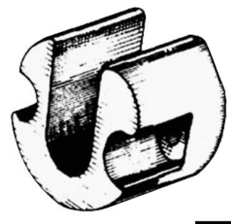 Anodo alluminio piede Bravo/Blackhawk 43.424.30 Tecnoseal