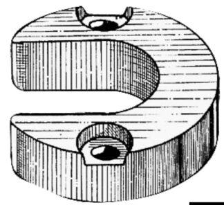 Anodo alluminio piede Mercruiser/Alpha 43.424.22 Tecnoseal