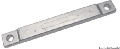 Anodo alluminio barra Verado 43.424.21 Tecnoseal