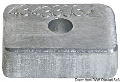Anodo Mercury 4/5/6 HP 43.433.03 Tecnoseal