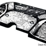 Anodo magnesio piastra AlphaOne E/FB 43.435.12 Tecnoseal