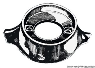 Anodo alluminio collare VOLVO 280/290 43.528.10 Tecnoseal