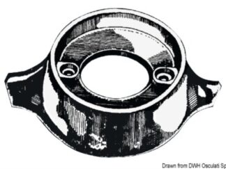 Anodo magnesio collare VOLVO 280/290 43.528.11 Tecnoseal