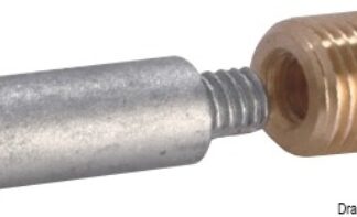 Anodo Volvo 67 mm x Ø 1/2’’ BSPT 43.540.10 Tecnoseal