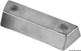 Anodo alluminio base Volvo DuoProp 290 43.551.10 Tecnoseal