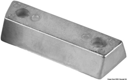 Anodo alluminio base Volvo DuoProp 290 43.551.10 Tecnoseal