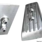 Anodo alluminio piede Volvo mm 63x91 43.554.33 Tecnoseal