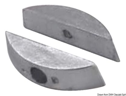 Anodo zinco Volvo eliche pieghevoli 43.555.00 Tecnoseal