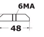 Anodo piastrina Suzuki 9,9/15 43.903.35 Tecnoseal