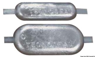 Anodo 200x100x20 mm 43.907.06 Tecnoseal