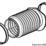 Soffietto scarico 43.932.17 Osculati