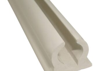 Canalina in PVC bianco per tendalini 4 m 44.010.01 Tessilmare
