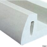 Profilo PVC grigio 72 x 30 mm  (barra 2 m) 44.021.00 Tessilmare