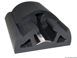 Profilo parabordo Bino nero 90 mm - 12 mt 44.045.03 Tessilmare