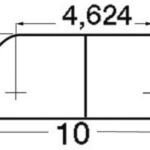 Profilo mezzo tondo inox mm 10 44.479.10 Osculati