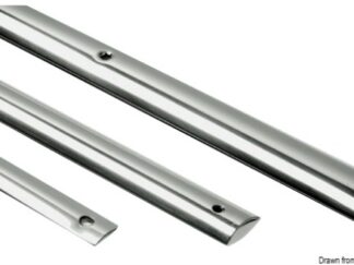 Profilo mezzo tondo inox mm 38 (barre da 3 m) 44.480.03 Osculati