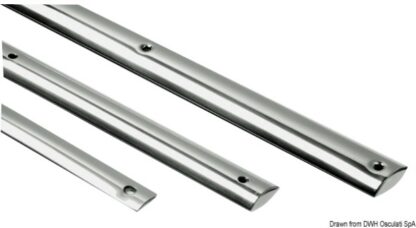 Profilo mezzo tondo inox mm 38 (barre da 3 m) 44.480.03 Osculati