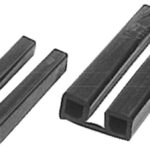 Profilo parabordi nero 55 x 21 mm 44.483.01 Tessilmare