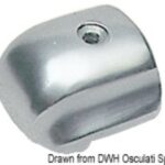 Terminale parabordo lega leggera 44.485.64 Osculati