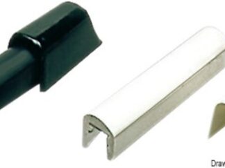Profilo parabordo bianco 33 x 30 mm 44.588.00 Osculati