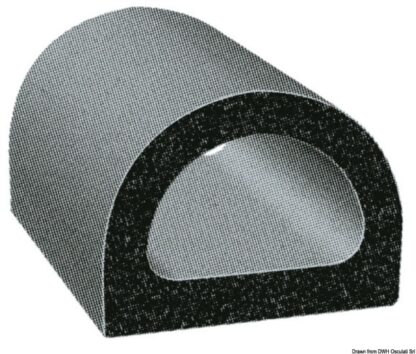 Profilo autoadesivo 17,5 x 16,9 mm 44.490.02 Osculati