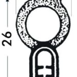 Profilo PVC per bordare nero 50 m 44.493.00 Osculati