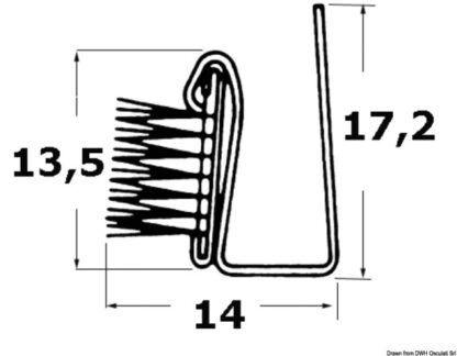 Guida para spifferi 44.751.18 Osculati