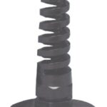 Kit passaparatia in nylon nero e flangia inox 45.028.23 Ultraflex