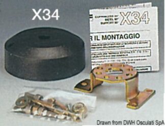 Coprimozzo per T 71 90° 45.055.02 Ultraflex