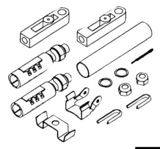Kit Johnson/Evinrude per C2/C8/C0 45.057.00 Ultraflex