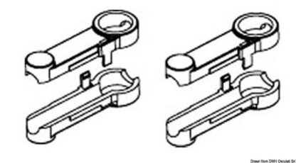 Kit adattamento cavi K60 45.100.17 Ultraflex