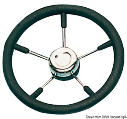 Volante mm 320 nero 45.129.32 Osculati